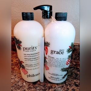 Philosophy Facial cleanser & body lotion